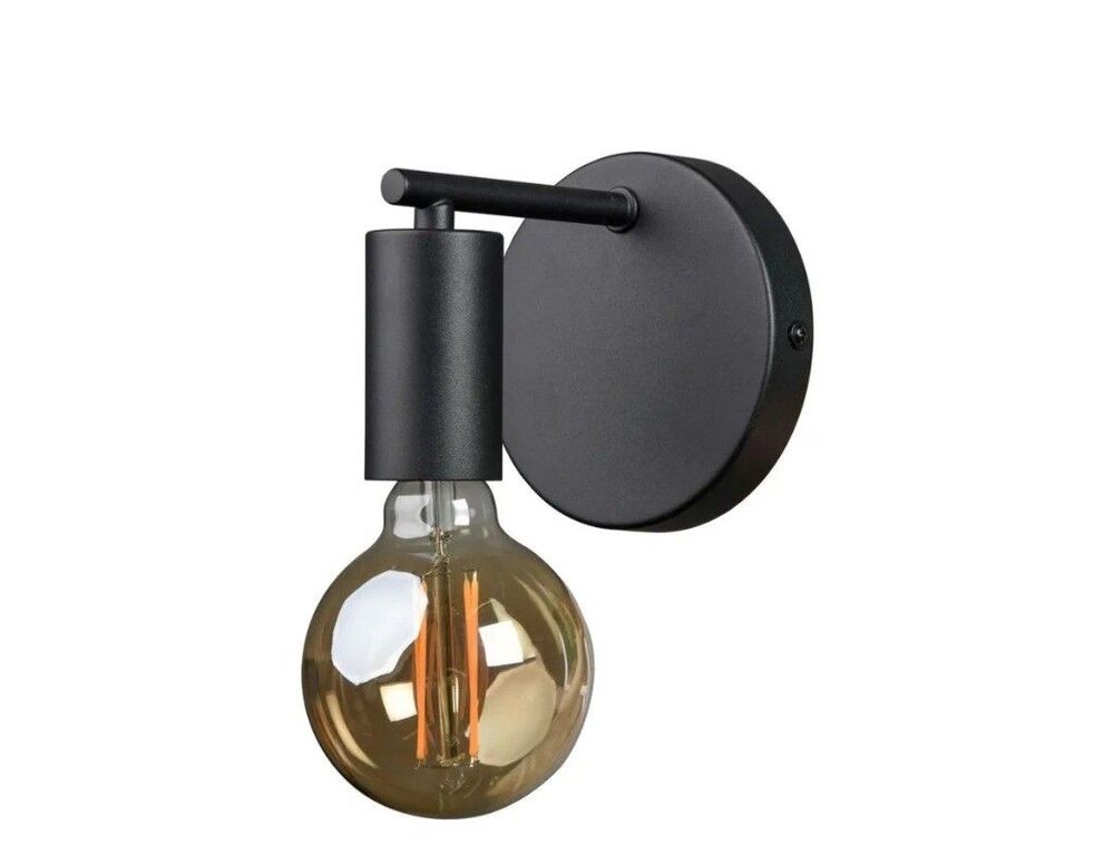 Ren Wil WS022 Think 5" Tall LED Wall Sconce - Black